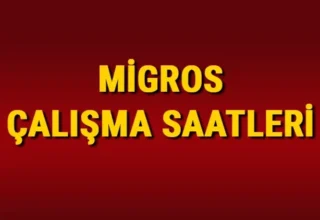 Migros Kaçta Açılıyor – Çalışma Saatleri