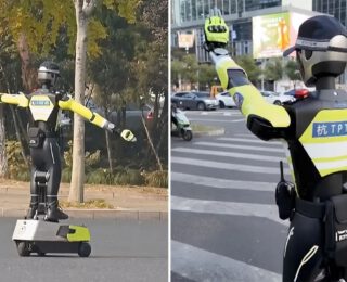 Trafikte Yeni Dönem: İnsansı Robotlar Göreve Başladı