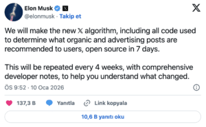 X Platformu Algoritmasını Açık Kaynağa Taşıyor 7 elon musk x algoritmasi 2 - indir soft